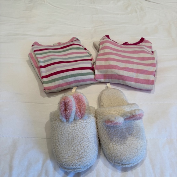 GAP PJ"s and Bunny Slippers - Picture 1 of 5